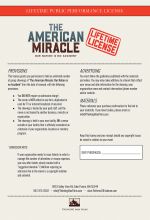 The American Miracle - Lifetime License - PDF