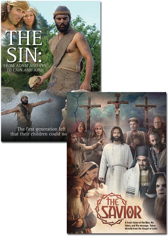 Sin And Savior Set Of 2 Dvd Vision Video Christian Videos