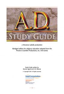 A.D. Study Guide - (PDF)