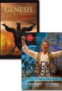 Genesis / Mark's Gospel - On Stage with Max MacLean - Set Of Two
