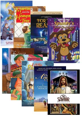 Christmas DVDs for Children - Set of 9