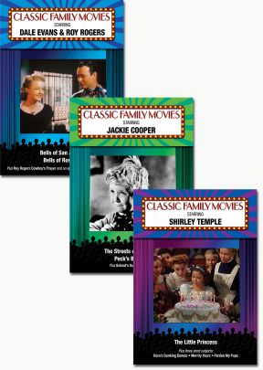 Classic Family Movies - Set of 3